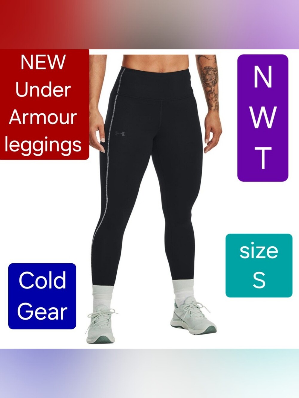 Under Armour Leggings - ColdGear S - NWT